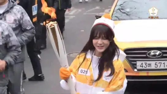 180116 AOA @ PyeongChang 2018 Olympic Torch Relay