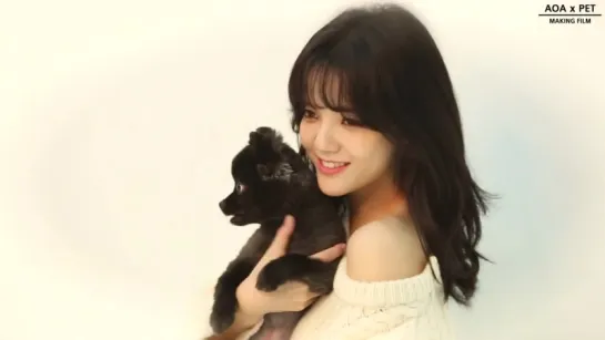 161202 AOA X PET Making Film  LIFE AND DOGUE