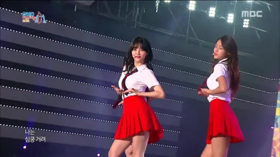 161008 AOA - Heart Attack @ DMC Festival MBC Korean Music Wave