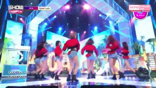 160525 AOA - Good Luck @ Show Champion