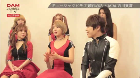 DAM CHANNEL interview AOA feat. TAKANORI NISHIKAWA cut2