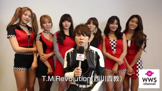 Message AOA  T.M.Revolution for WWS CHANNEL