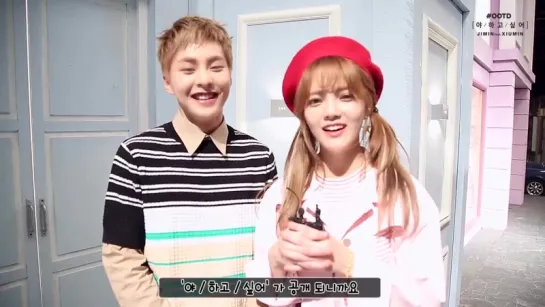 Jimin and Xiumin @ Naver Starcast - "Call You Bae"