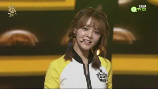 160120 AOA - Intro + Short Hair + Dance + Heart Attack @ The 30th Golden Disk Aw