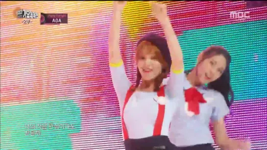 151231 AOA (에이오에이) - Heart Attack (심쿵해) @ 2015 MBC 가요대제전