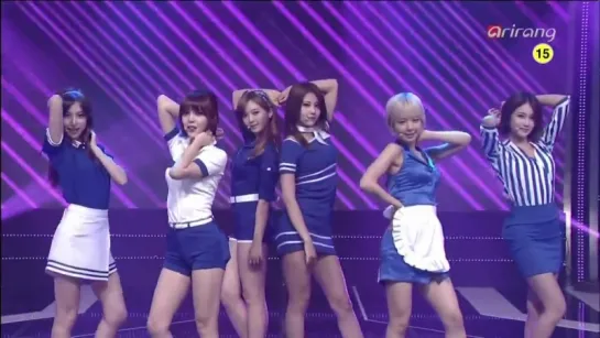 140801 AOA - Short Hair @Arirang Simply K-POP