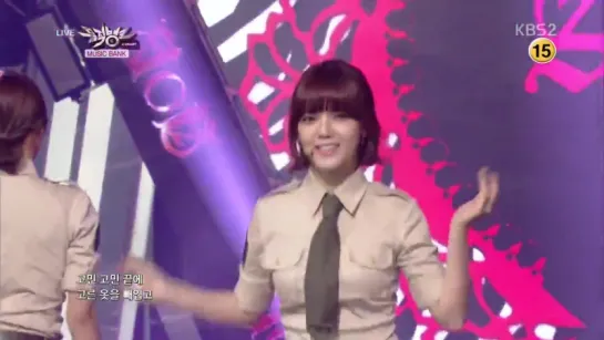 140718 AOA - Short Hair @ Music Bank