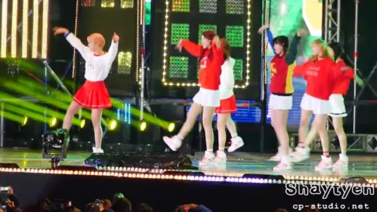 151030 AOA - Heart Attack @ K-pop World Festival in Changwon