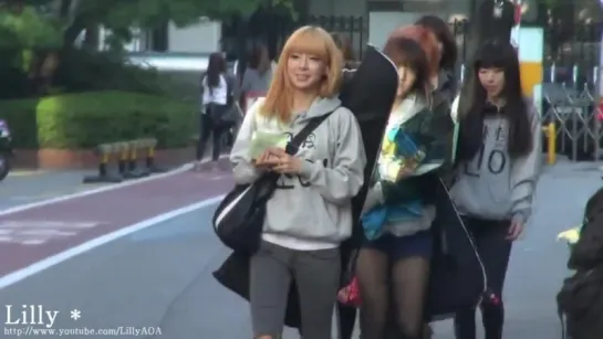 [FANCAM] 121012 - [FANCAM] 121012 - ON THE WAY TO MUSIC BANK