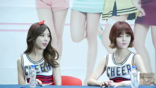 140629 #AOA단발머리 fansign (Jimin, Mina focused) by ace @ Hapjeong Mecenat Polis Ma