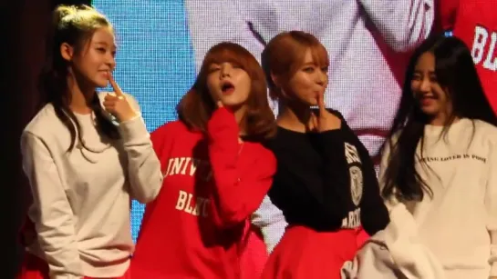 [FANCAM] 151011 AOA Heart Attack In HK - Sexy Action