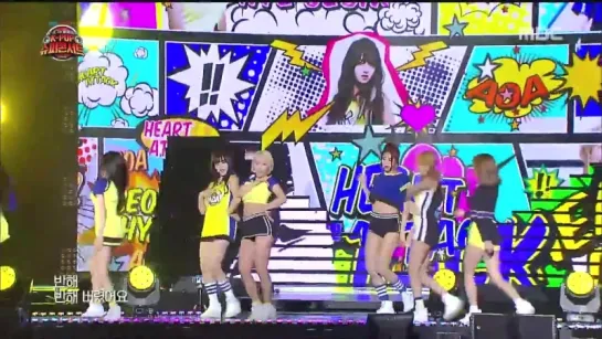 150905 AOA - Heart Attack @ DMC Festival K-Pop Super Concert