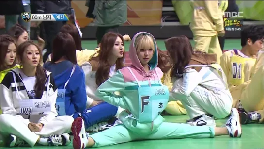 150219 Idol Star Athletic Championship 아육대 AOA 1