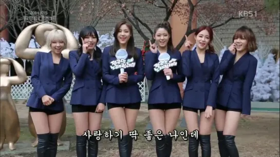 141229 AOA @ KBS1 Trot Festival