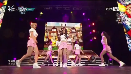 150815 AOA - Heart Attack @ M!Countdown KCON in NY