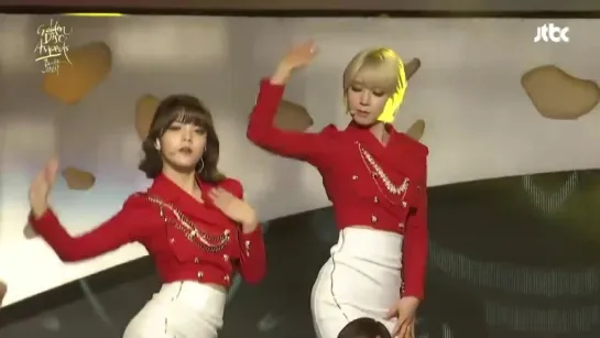 150114 AOA - Miniskirt @ 29th Golden Disk Awards