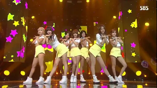 150719 AOA - Heart Attack @ Inkigayo