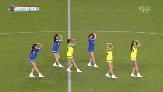 150717 AOA - Heart Attack @ K-League All Star