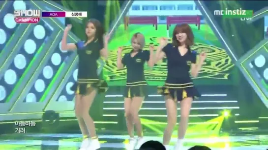 150708 AOA - Heart Attack @ Show Champion