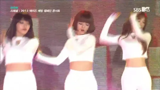 131201 SBS MTV AIDS Prevention Campaign Concert AOA - Confused