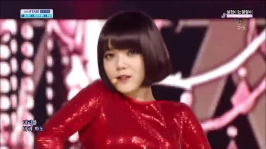 140202 AOA - Mini Skirt @ SBS Inkigayo