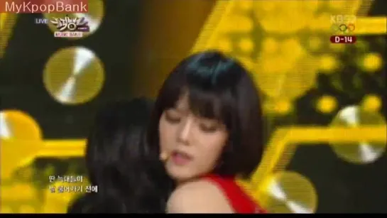 140124 AOA - Miniskirt (new choreography) @ Music Bank