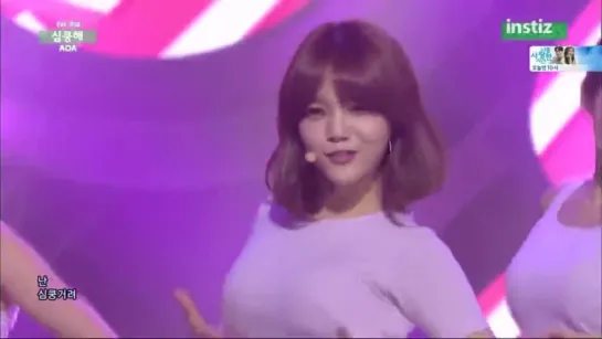 150705 AOA (에이오에이) - Heart Attack (심쿵해) @ Inkigayo