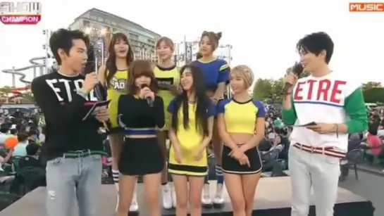 150701 AOA Interview @ Show Champion