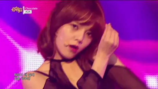 [Comeback Stage] AOA - Chocolate, Show Music core [27.06.2015]