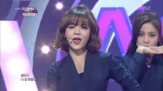 [12.12.2014] AOA - Like a Cat [KBS2 Music Bank]