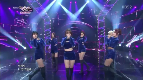 [05.12.2014] AOA - Like A Cat [Music Bank]