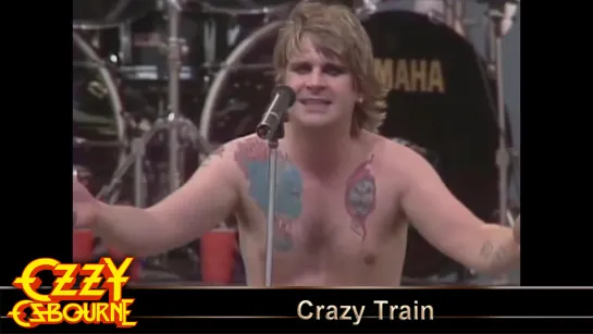 Ozzy Osbourne - Crazy Train (1983) (Official Live Video)