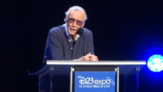 Stan Lee Disney Legends acceptance speech at D23 Expo 2017