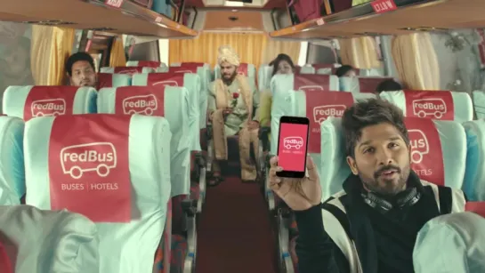 Реклама RedBus - Allu Arjun