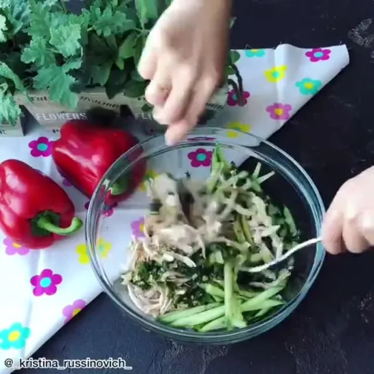 Еще один вкусный салатик!