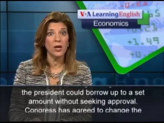 VOA Learning English TV - What the US 'Debt Ceiling' Means