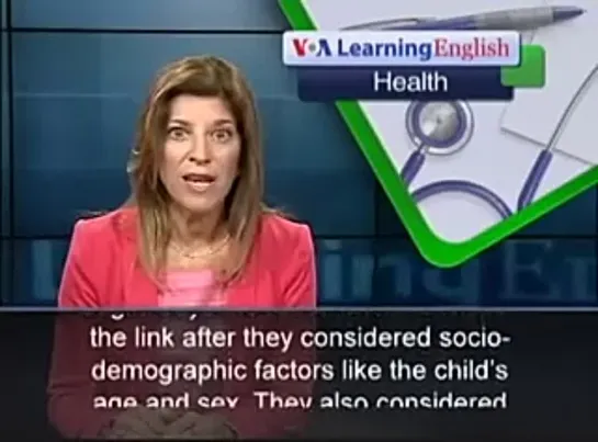 VOA Learning English TV - Findings About Soft Drinks and Aggression in Children