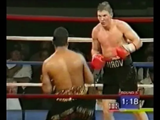 Vassiliy Jirov vs Saul Montana 2000-02-12