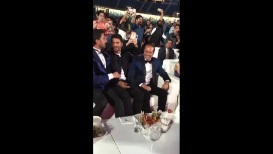 Ranveer & Varun at TOIFA 2016