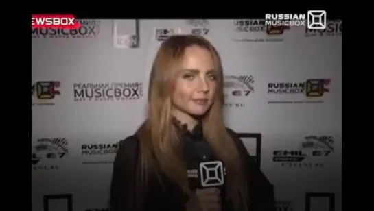 МакSим на PreParty премии MusicBox (NewsBox, Эфир - 16.11.15)