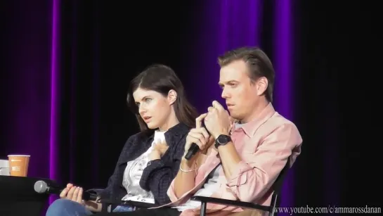 Alexandra Daddario and Jake Abel - Full Panel QA - FanX 2023