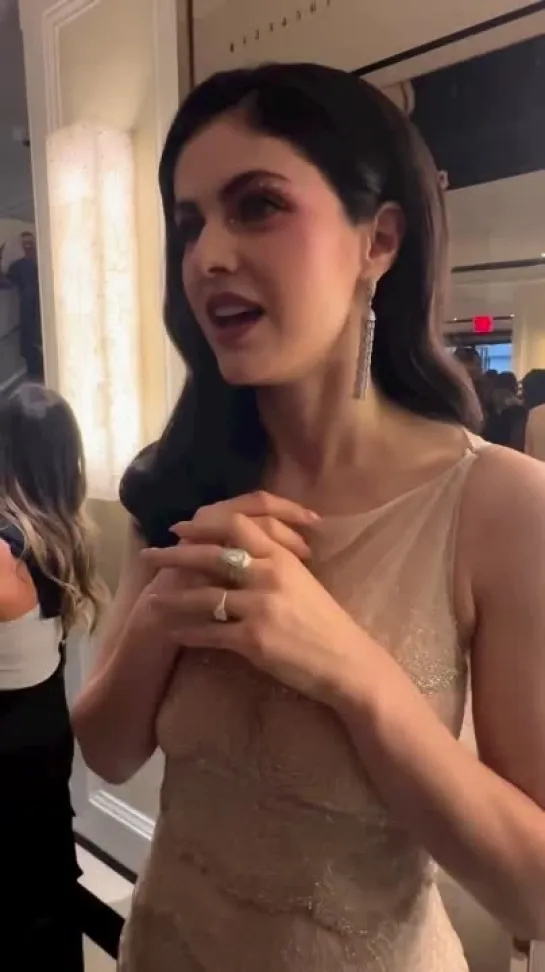 See inside the Mark Hotel lobby ahead of the Met Gala.“For me, this is just a New Yorker moment,” declared @alexandradaddario ah