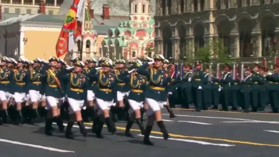 "Священные слова - Москва за нами! Мы помним со времен Бородина".