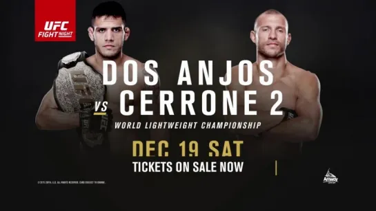 UFC® Fight Night: Dos Anjos vs. Cerrone 2  - Промо