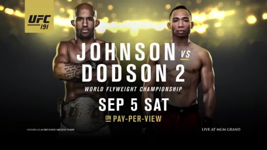 UFC® 191: Johnson vs. Dodson 2 - Промо