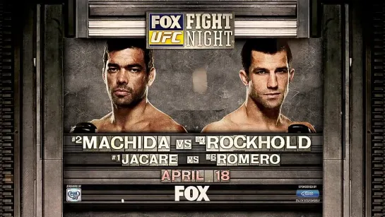 UFC® on FOX: Machida vs. Rockhold - Промо