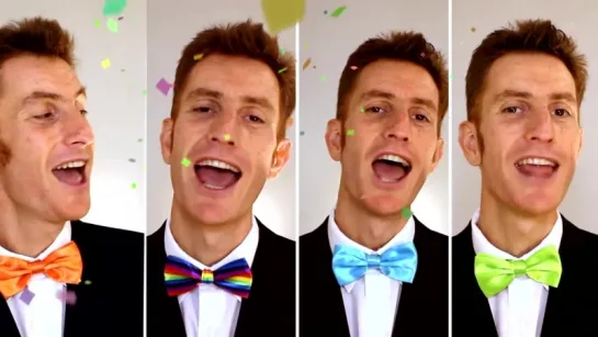 Birthday Song (The Beatles) - A Cappella Barbershop Quartet - Julien Neel