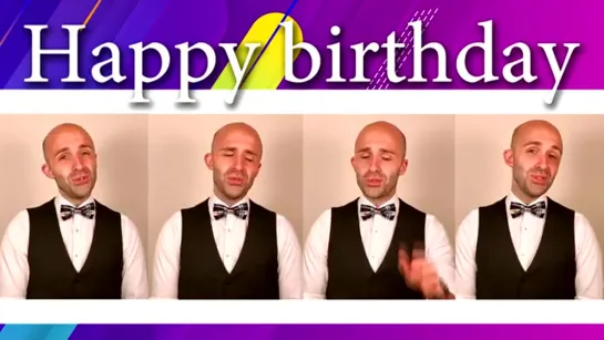 Happy birthday! - Barbershop Quartet