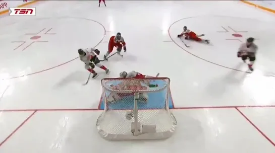 Dylan Guenther scores in OT and Canada 🇨🇦 defeats Czechia🇨🇿 3-2 to win the Gold Medal🥇 #WorldJuniors