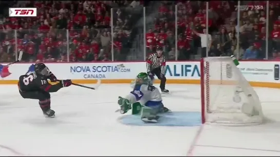 Connor Bedard sets a NEW CANADIAN RECORD FOR MOST GOALS AT THE #WorldJuniors ! (02/01/2023)